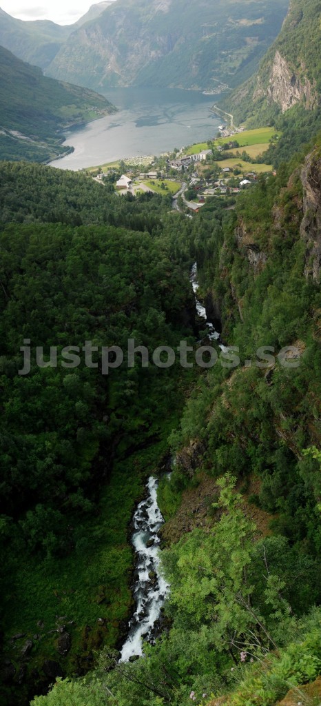 The beauty of Norway. View from Flydalsjuvet 2013