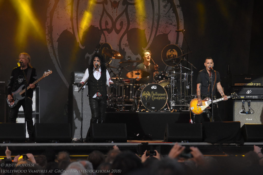 Hollywood Vampires at Gröna Lund (Stockholm 2018)